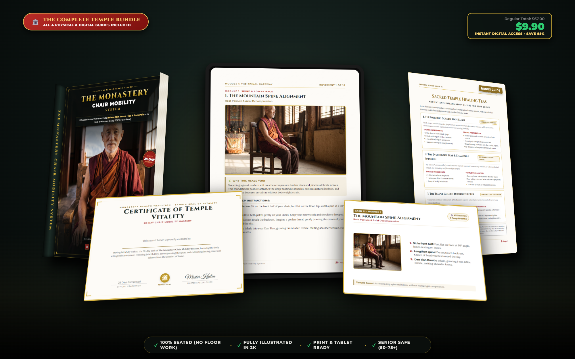 The Monastery Chair Mobility System 3D Bundle